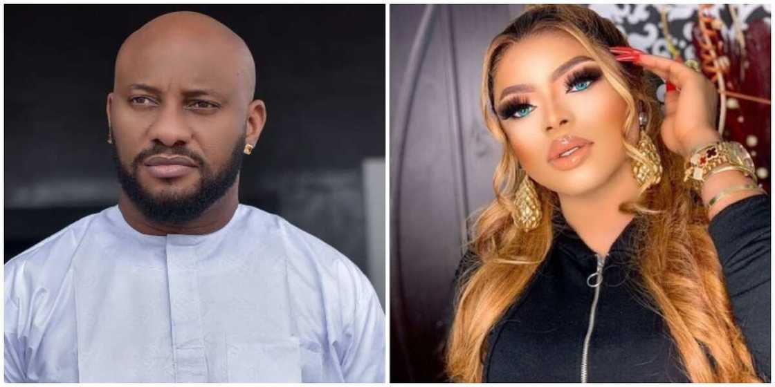 Yul Edochie/Nollywood actor/Bobrisky/crossdresser Yul Edochie/Nollywood actor/Bobrisky/crossdresser