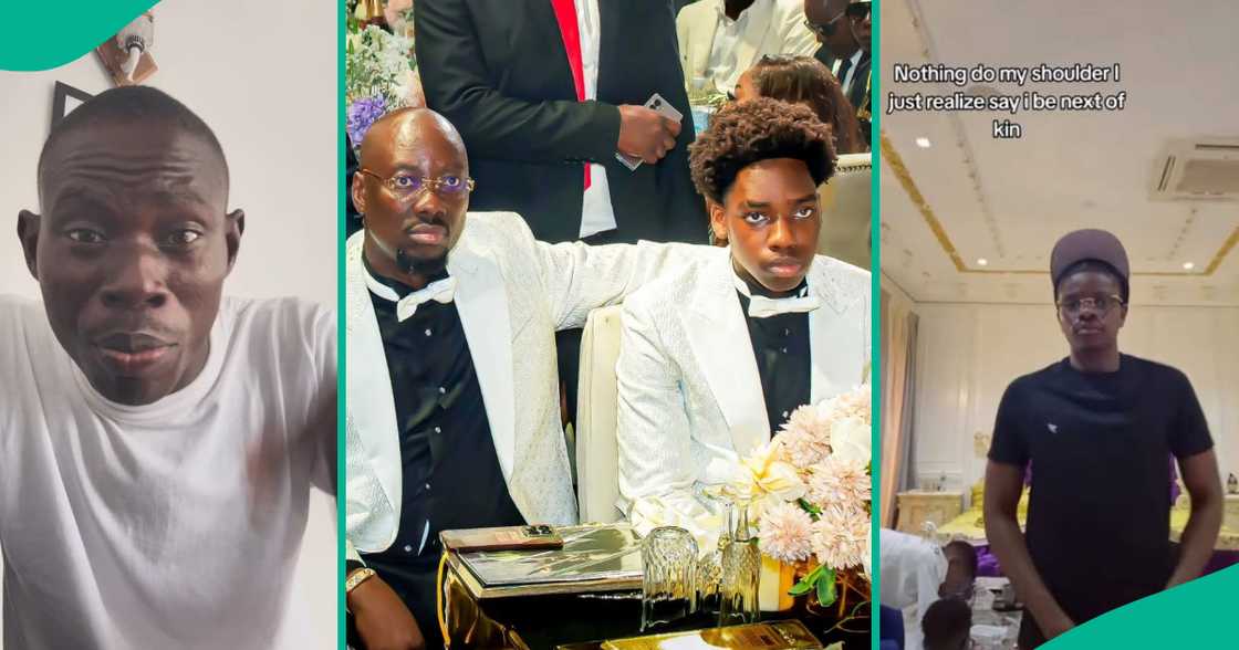 Geh Geh advises Obi Cubana on his properties amid adopted son's claim. Geh Geh advises Obi Cubana on his properties amid adopted son's claim.