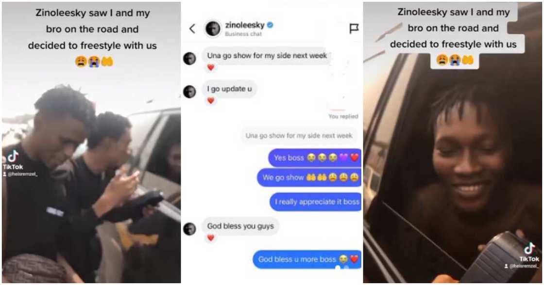 Zinoleesky helps two brothers. Zinoleesky helps two brothers.