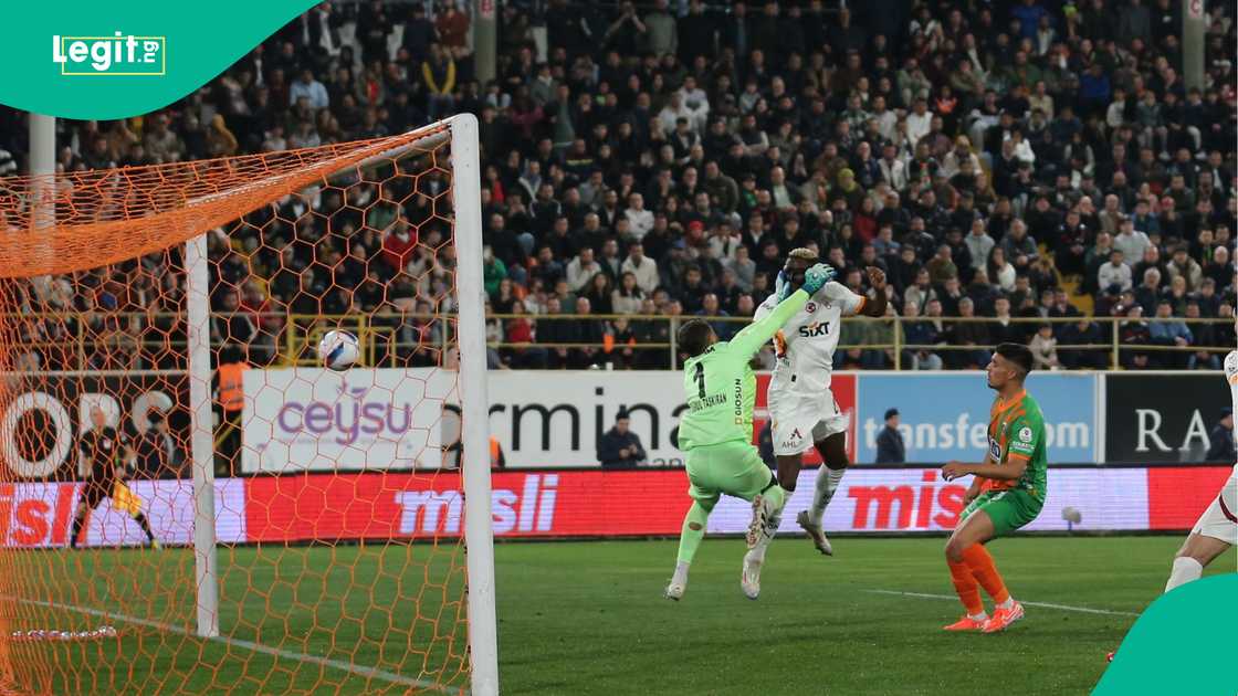 Victor Osimhen, Galatasaray, Alanyaspor, Antalya, Turkiye, Super Lig. Victor Osimhen, Galatasaray, Alanyaspor, Antalya, Turkiye, Super Lig.