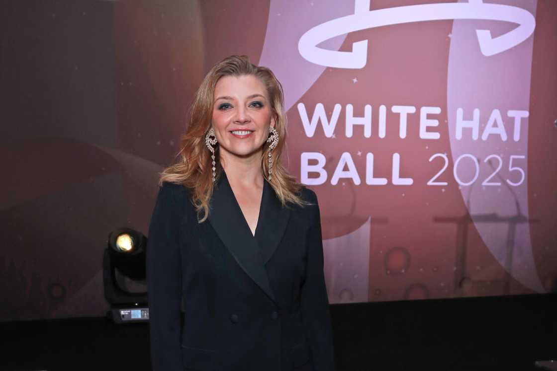 Natalie Dormer attends the 2025 White Hat Ball