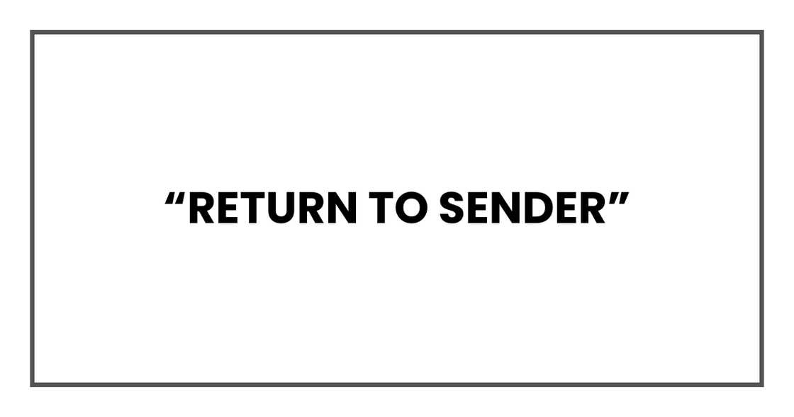 Returned invite stamp. Returned invite stamp.