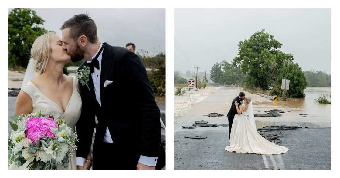 Bride Stranded by Floods on Wedding Day Airlifted by Helicopter to Church Bride Stranded by Floods on Wedding Day Airlifted by Helicopter to Church