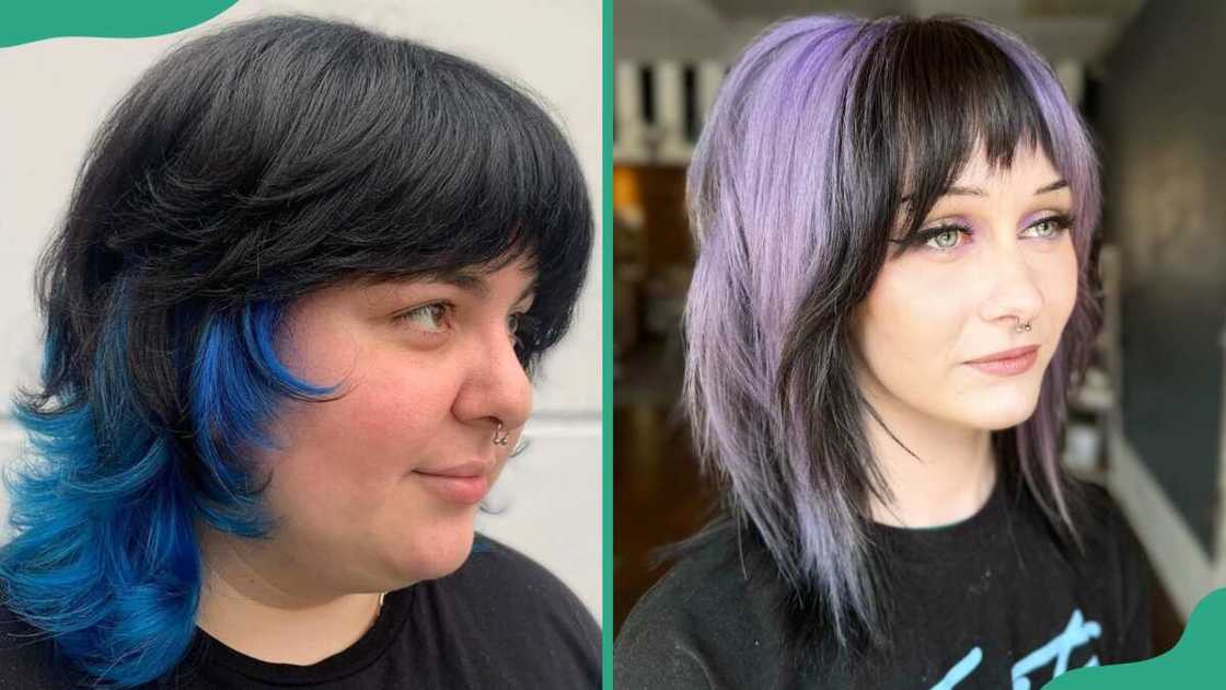 Two-toned wolf-cut Two-toned wolf-cut