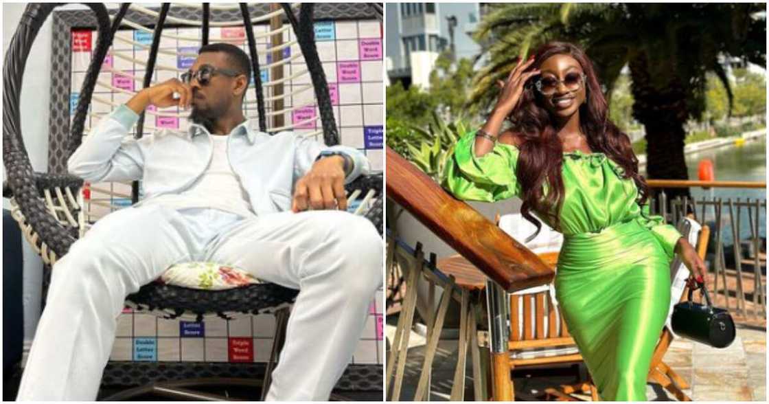 BBNaija ex-housemates Adekunle and Doyin BBNaija ex-housemates Adekunle and Doyin