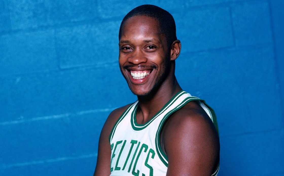 Tiny Archibald of the Boston Celtics poses for a portrait Tiny Archibald of the Boston Celtics poses for a portrait