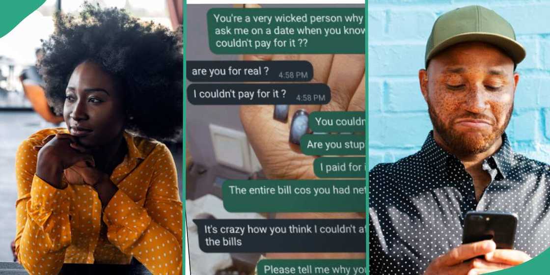 Man who took a lady to a restaurant. Man who took a lady to a restaurant.