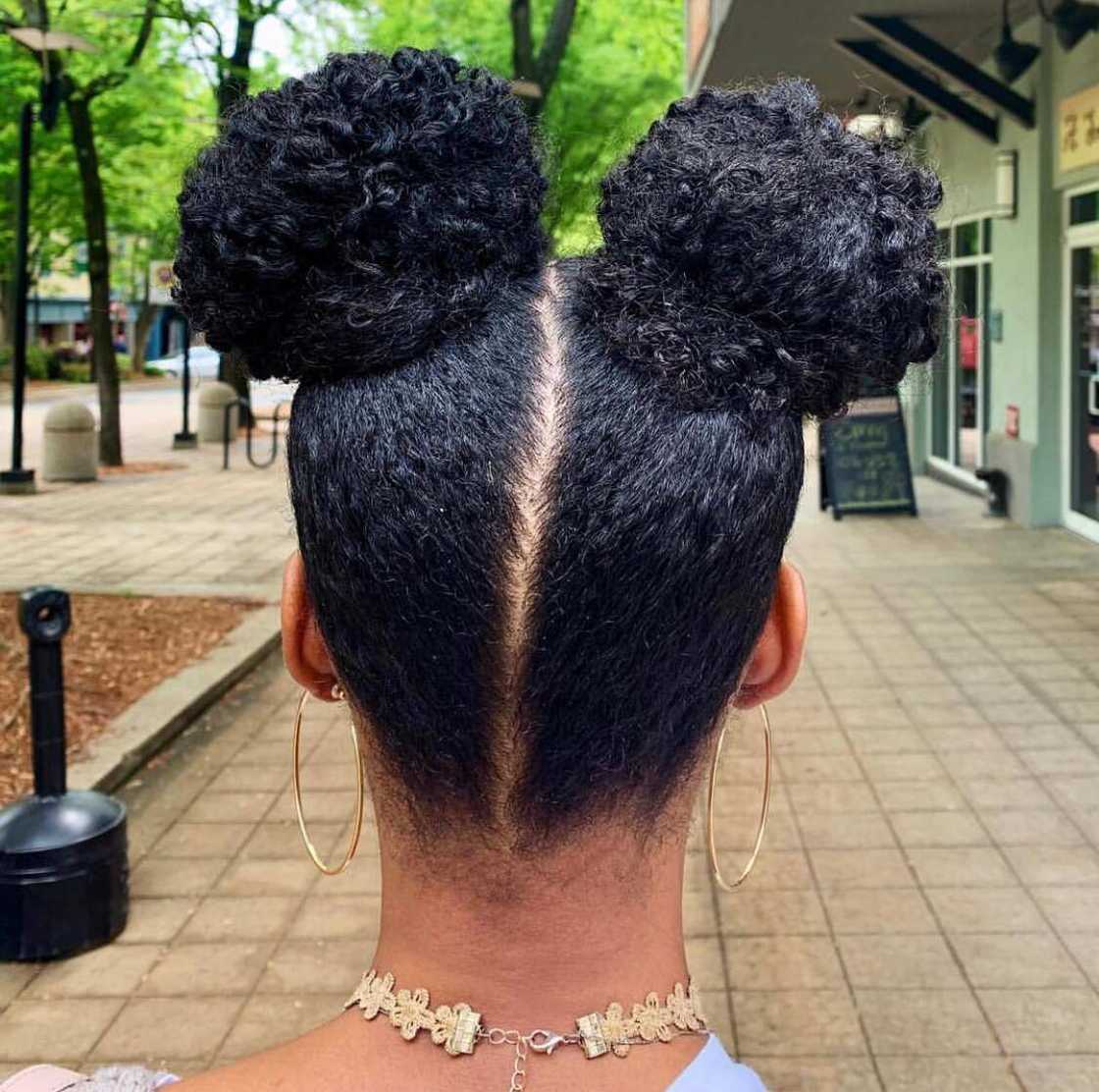 Space buns tutorial Space buns tutorial