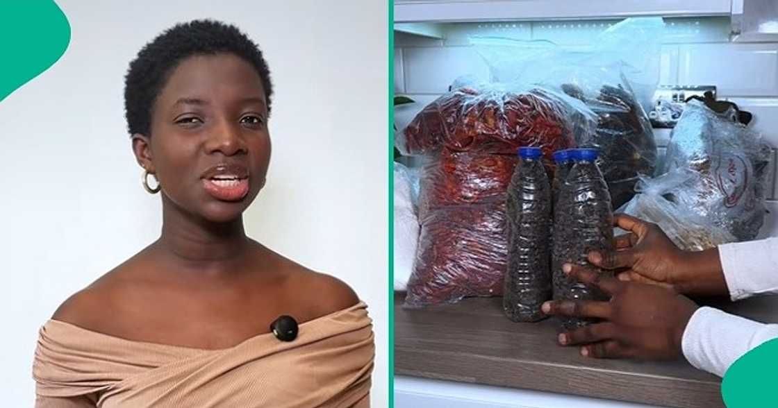 UK-based lady shares amount she spent to ship foodstuffs from Nigeria. UK-based lady shares amount she spent to ship foodstuffs from Nigeria.