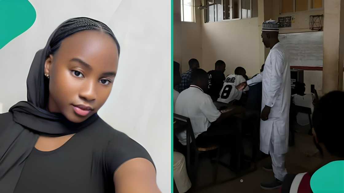 Lecturer at Nasarawa State University gives money to students who came early to class, video trends