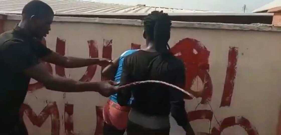 Anti-Buhari protesters flogged with canes in Kogi Anti-Buhari protesters flogged with canes in Kogi
