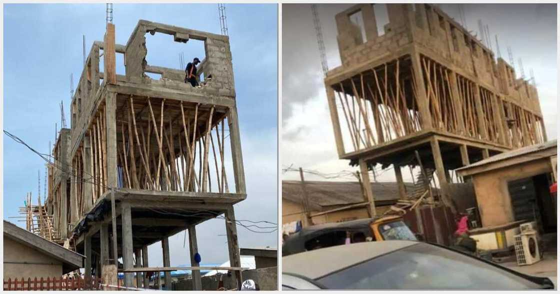 Building under construction Building under construction