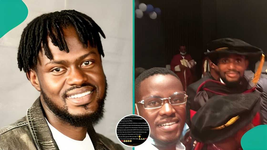 Man recalls how Alexx Ekubo handled attention from fans during school