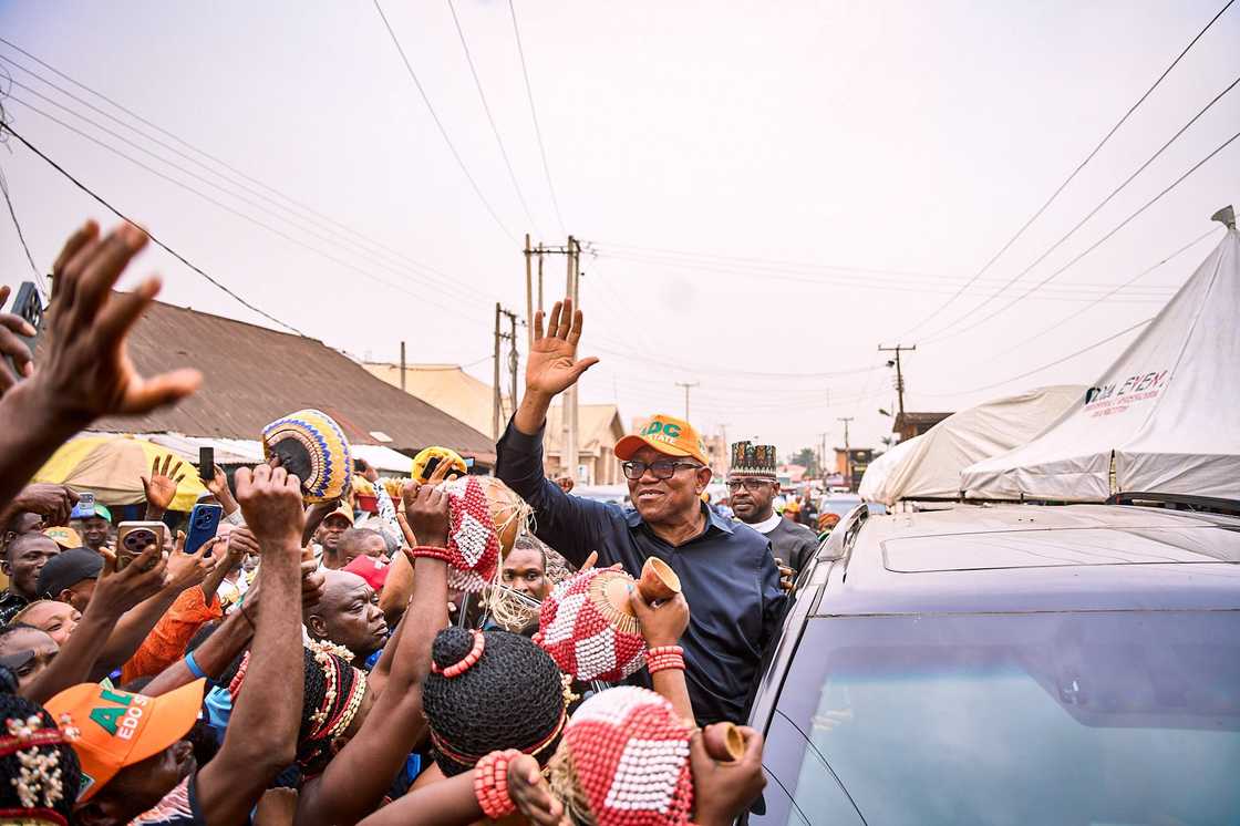 An kai wa Peter Obi hari a jihar Edo