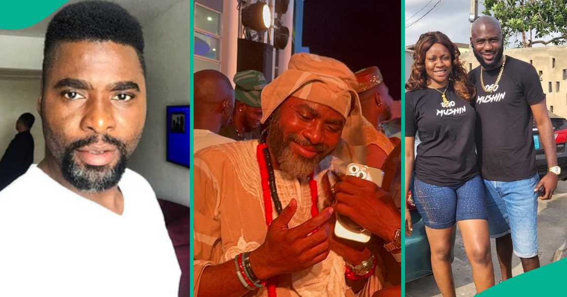 Heartfelt reunion between Ibrahim Chatta, Olayinka Solomon, and her husband trends. Heartfelt reunion between Ibrahim Chatta, Olayinka Solomon, and her husband trends.