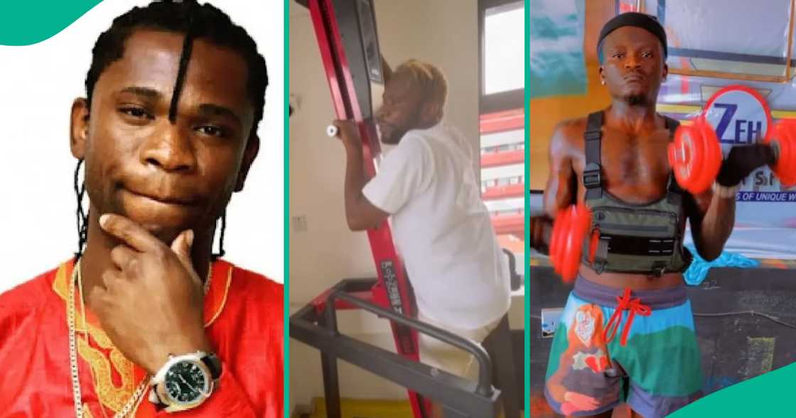 Speed Darlington ready to fight Portable Zazu in a celebrity boxing match. Speed Darlington ready to fight Portable Zazu in a celebrity boxing match.