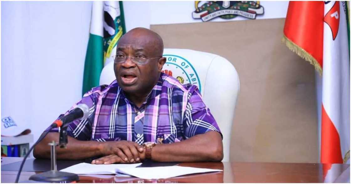 Governor Okezie Ikpeazu of Abia State, Alex Otti, PDP, 2023 elections, Labour Party Governor Okezie Ikpeazu of Abia State, Alex Otti, PDP, 2023 elections, Labour Party