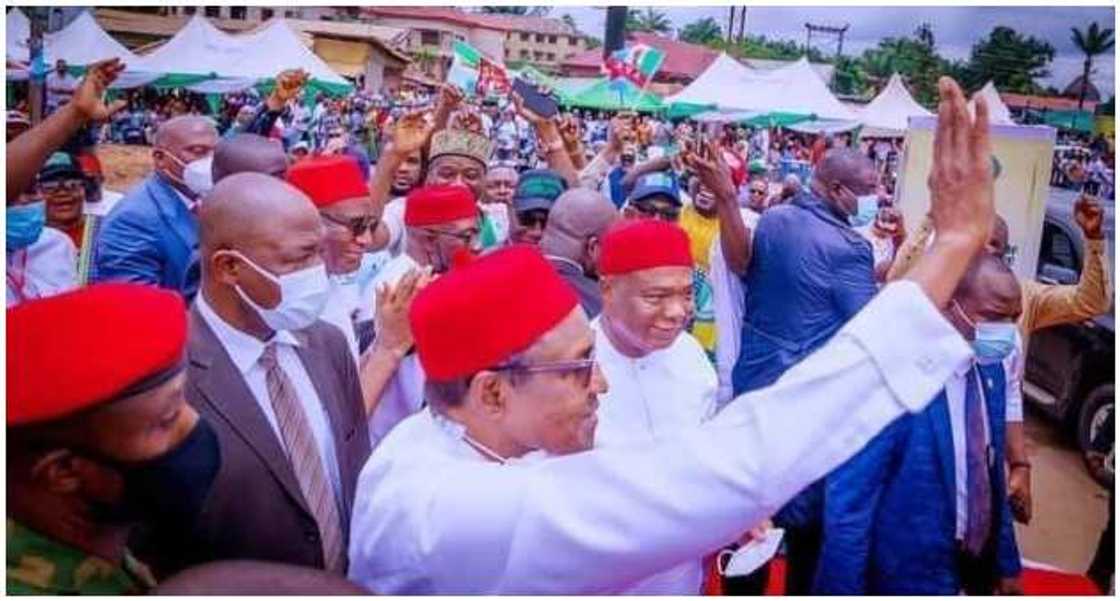 Buhari in Imo Buhari in Imo