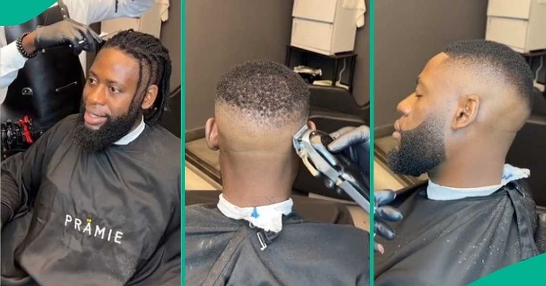 Man cuts dreadlocks to please girlfriend Man cuts dreadlocks to please girlfriend