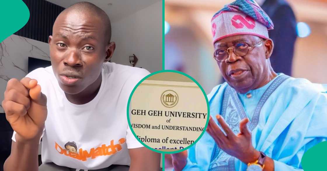 Geh Geh finally responds to petition against his university.