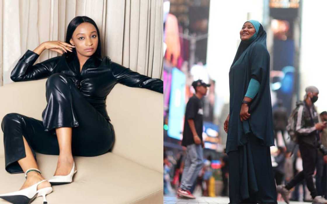 Sabbin hotunan Rahama Sadau da Hadiza Gabon sun janyo cece-kuce