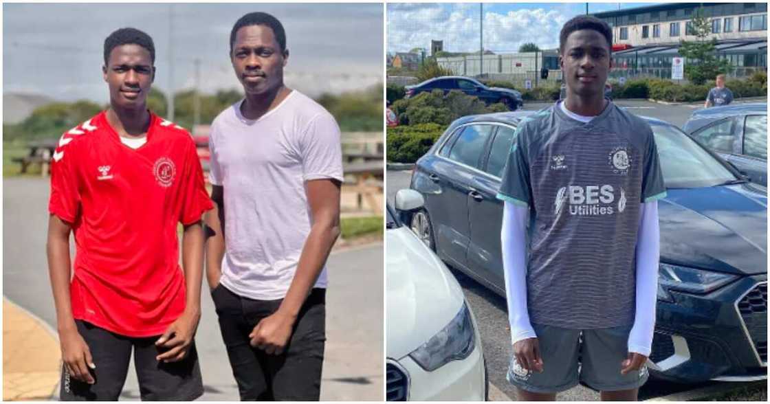 Ali Nuhu and his son Ali Nuhu and his son
