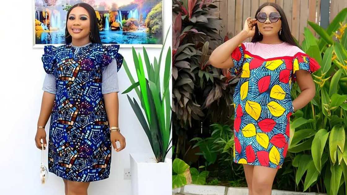 Ankara tunic dresses Ankara tunic dresses