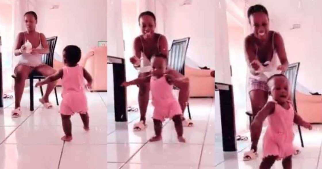 Mom shares hilarious clip of toddler reacting to food Mom shares hilarious clip of toddler reacting to food