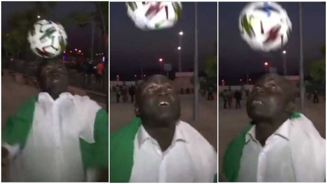 Man with juggling ball skill. Man with juggling ball skill.