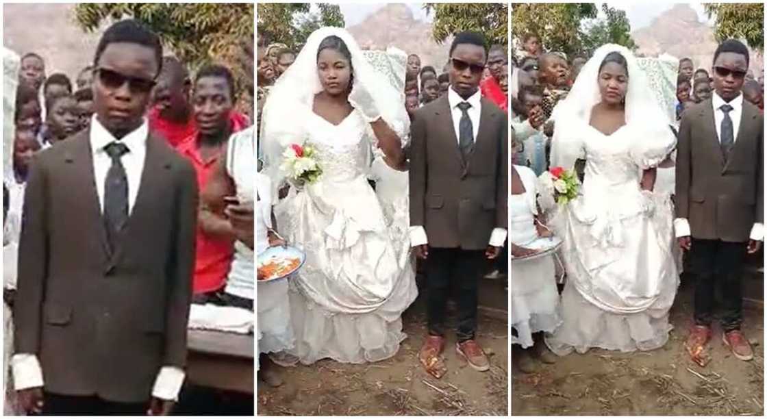 Photos of a bride and groom. Photos of a bride and groom.