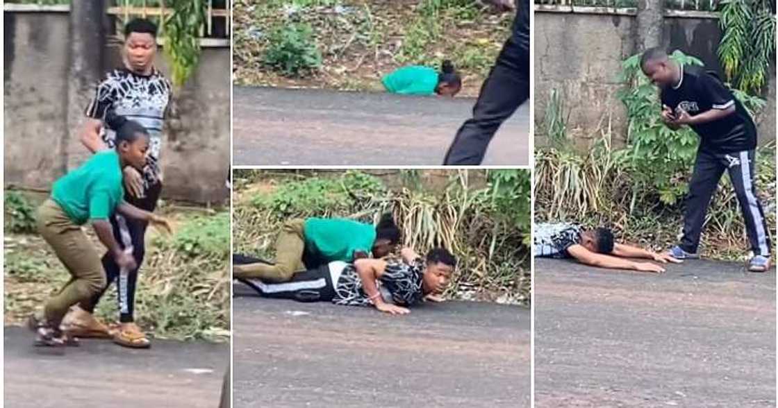 Girlfriend abandons lover, gutter, funny video, prankster Girlfriend abandons lover, gutter, funny video, prankster