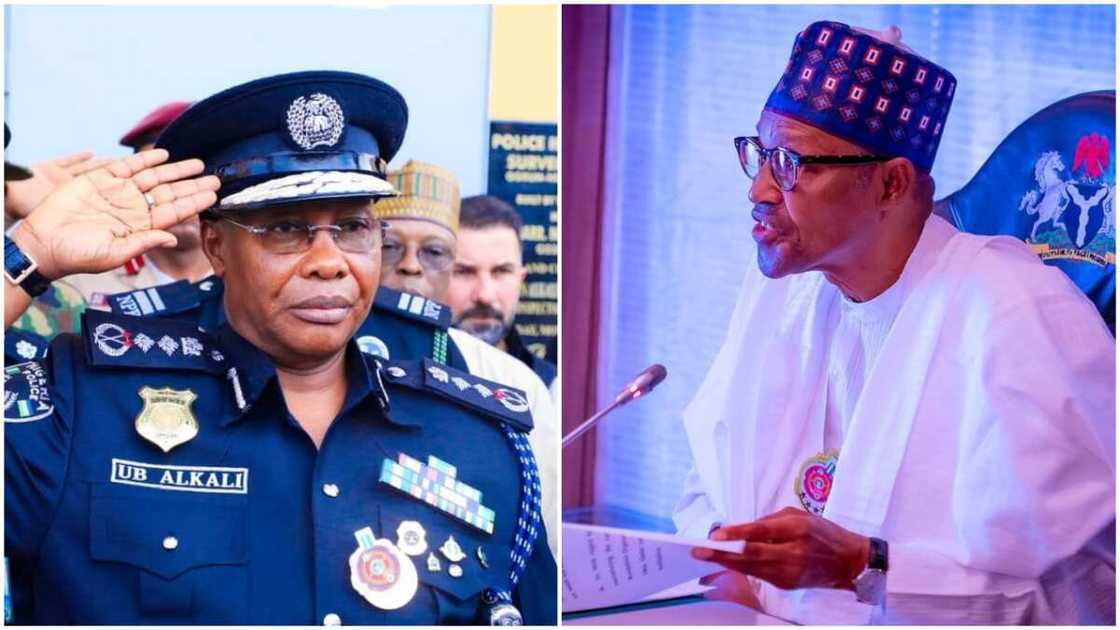 IGP Usman Alkali Baba Retirement/President Buhari/Minister of Police Affairs IGP Usman Alkali Baba Retirement/President Buhari/Minister of Police Affairs