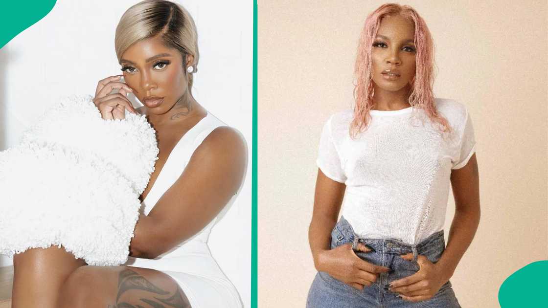 Tiwa Savage clears air on fight with Seyi Shay.