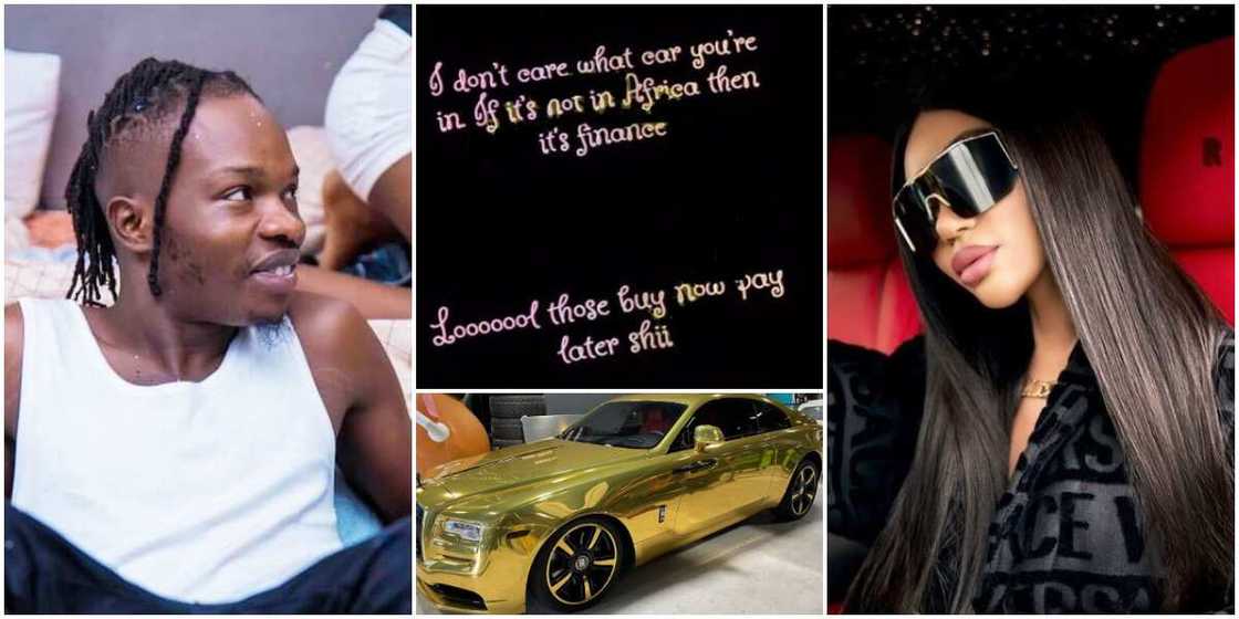 Naira Marley Claims People Abroad Who Buy Fancy Cars Pay on Credit, Fans Say He Is Shading Dencia Naira Marley Claims People Abroad Who Buy Fancy Cars Pay on Credit, Fans Say He Is Shading Dencia