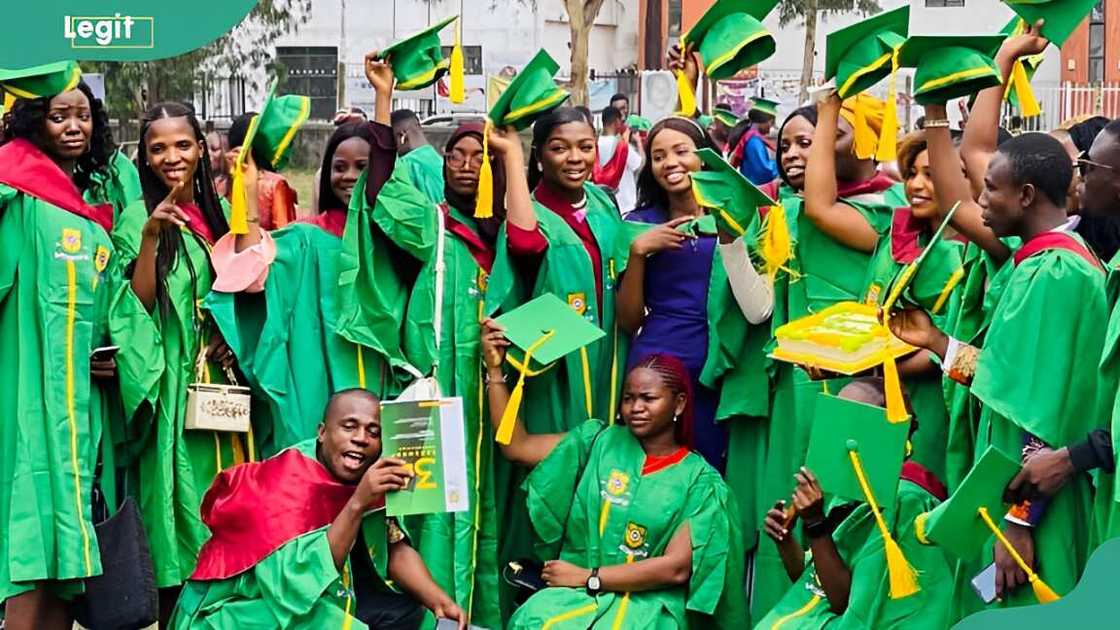 YABATECH raduants celebrating 34th conversation ceremony held on on 24 November 2022. YABATECH raduants celebrating 34th conversation ceremony held on on 24 November 2022.