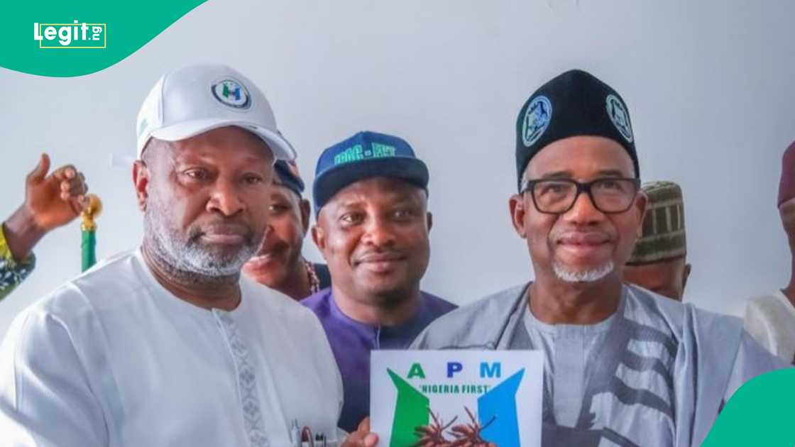 Bala Mohammed da shugabannin APC Bala Mohammed da shugabannin APC