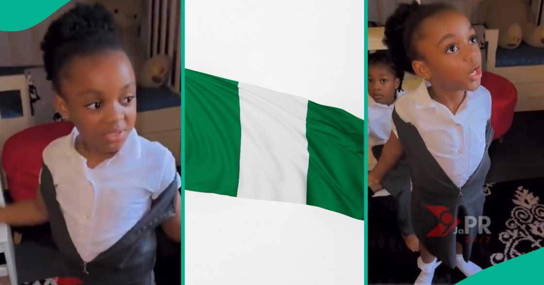 Little girl laments on finding out about the new anthem Little girl laments on finding out about the new anthem