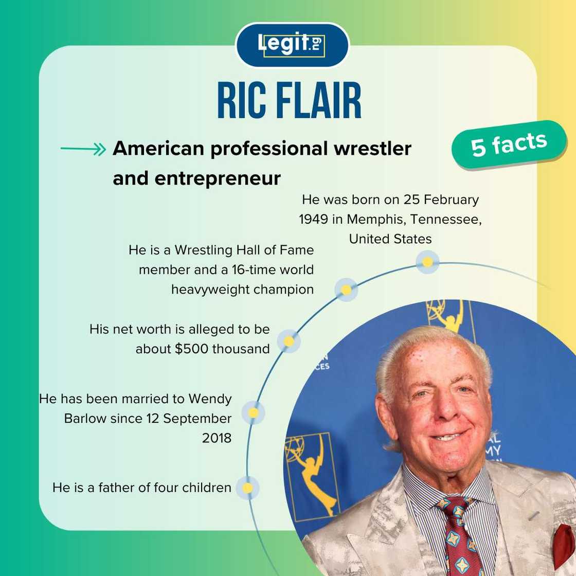 Five facts about Ric Flair Five facts about Ric Flair