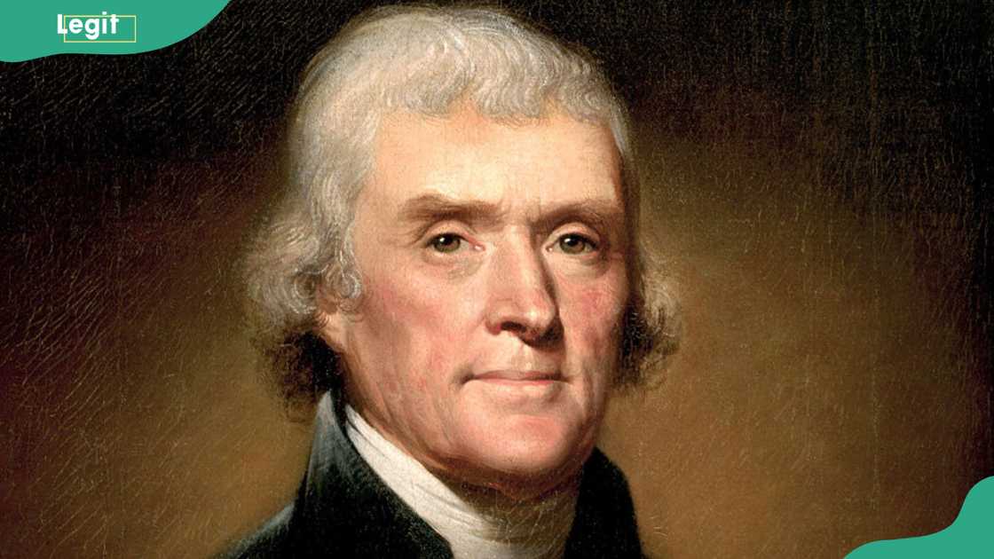 Portrait of Thomas Jefferson Portrait of Thomas Jefferson
