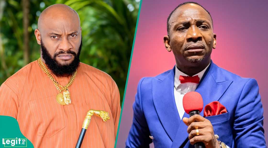 Yul Edochie challenges Pastor Paul Enenche over controversial views on African traditional practices Yul Edochie challenges Pastor Paul Enenche over controversial views on African traditional practices