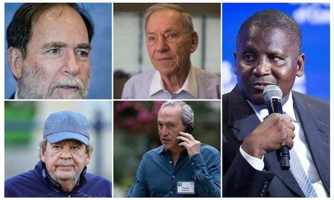 Manyan masu kudin Afrika 5, yawan arzikinsu da yadda suka tara dukiyarsu Manyan masu kudin Afrika 5, yawan arzikinsu da yadda suka tara dukiyarsu