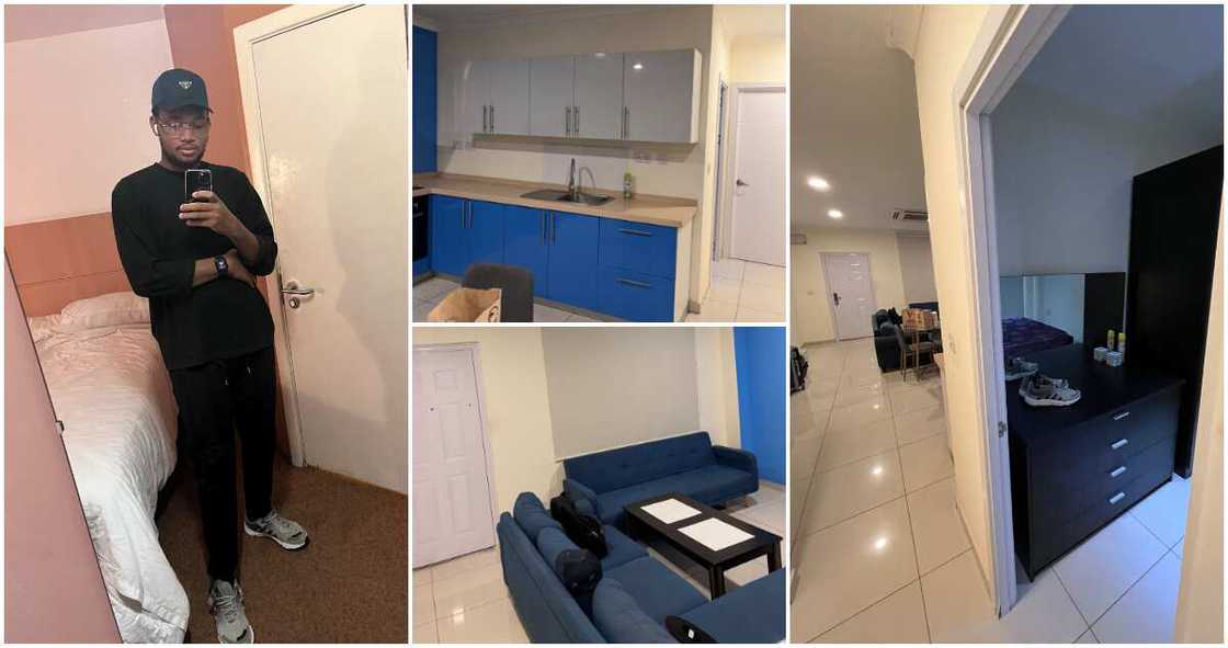 Elvis Obi, new apartment, Nigerian flaunts his new apartment Elvis Obi, new apartment, Nigerian flaunts his new apartment