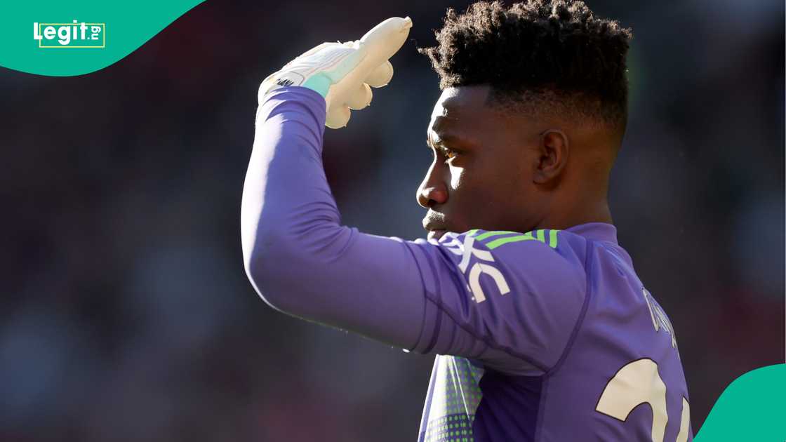 Andre Onana, Manchester United, Manchester City, Old Trafford, Premier League. Andre Onana, Manchester United, Manchester City, Old Trafford, Premier League.