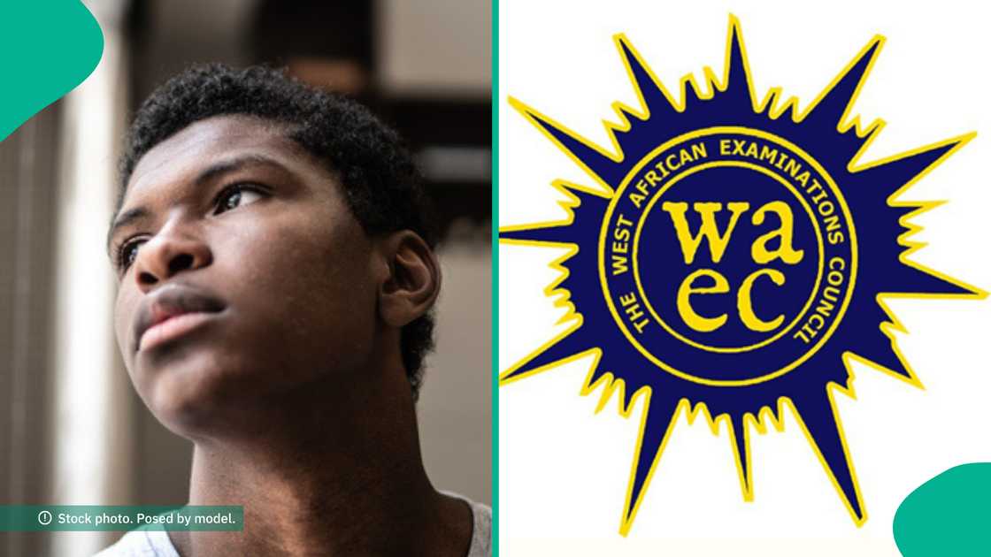 Student shares what he saw after checking WAEC result.