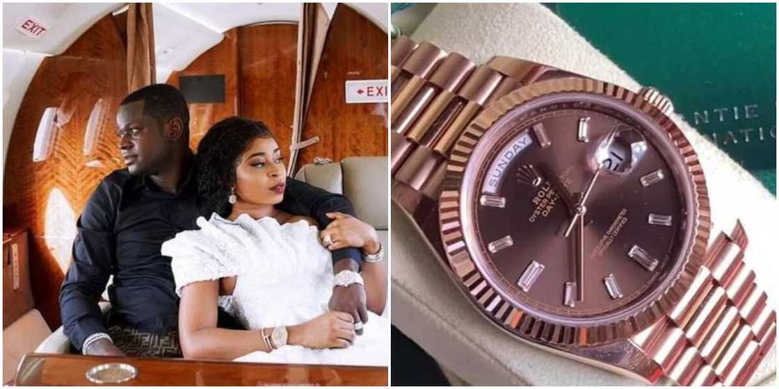 Malivelihood splashes over N30m on luxury Rolex for wife Malivelihood splashes over N30m on luxury Rolex for wife