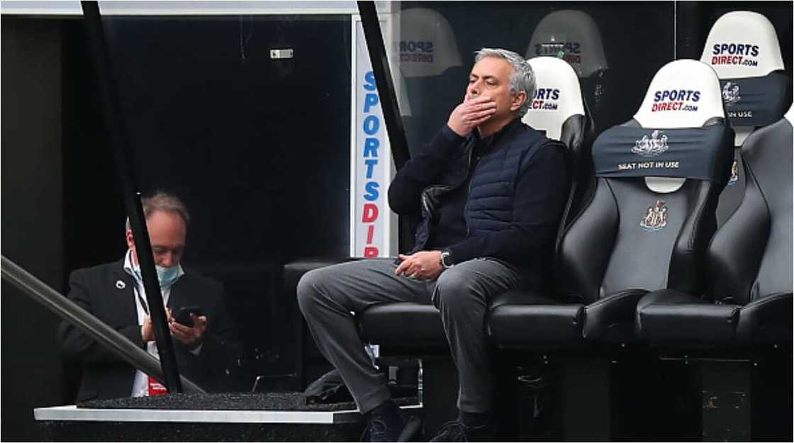 Jose Mourinho takes yet another swipe at Tottenham players after late goal at Newcastle Jose Mourinho takes yet another swipe at Tottenham players after late goal at Newcastle