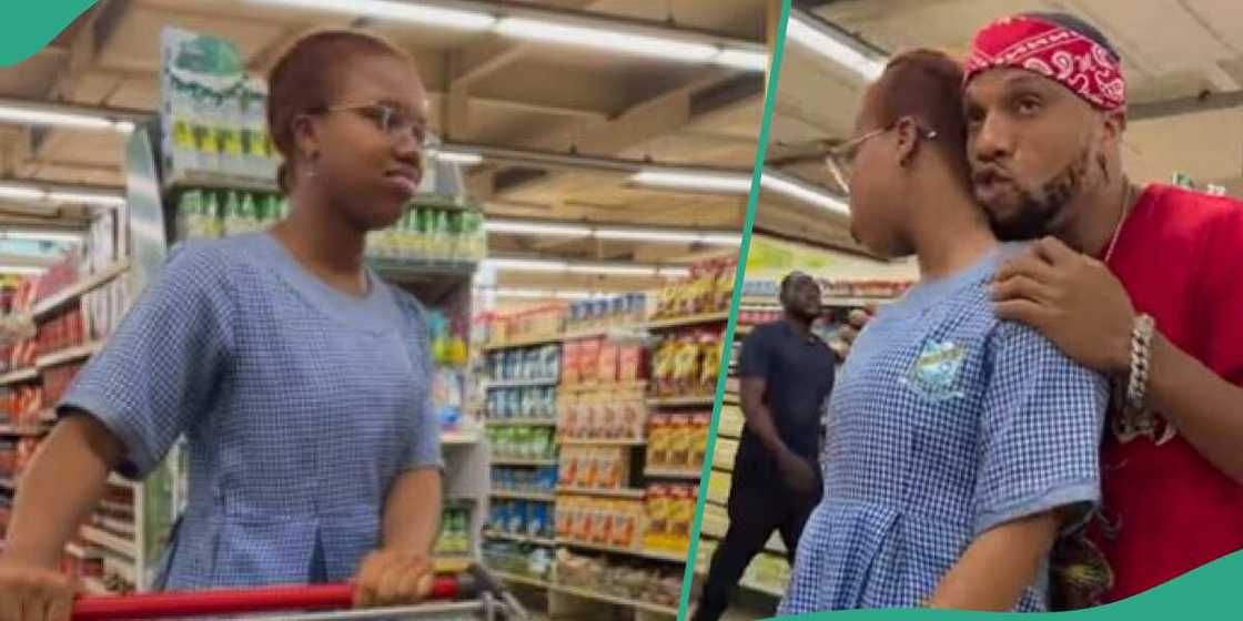 Actor Charles Okocha and his daughter Mercy Actor Charles Okocha and his daughter Mercy