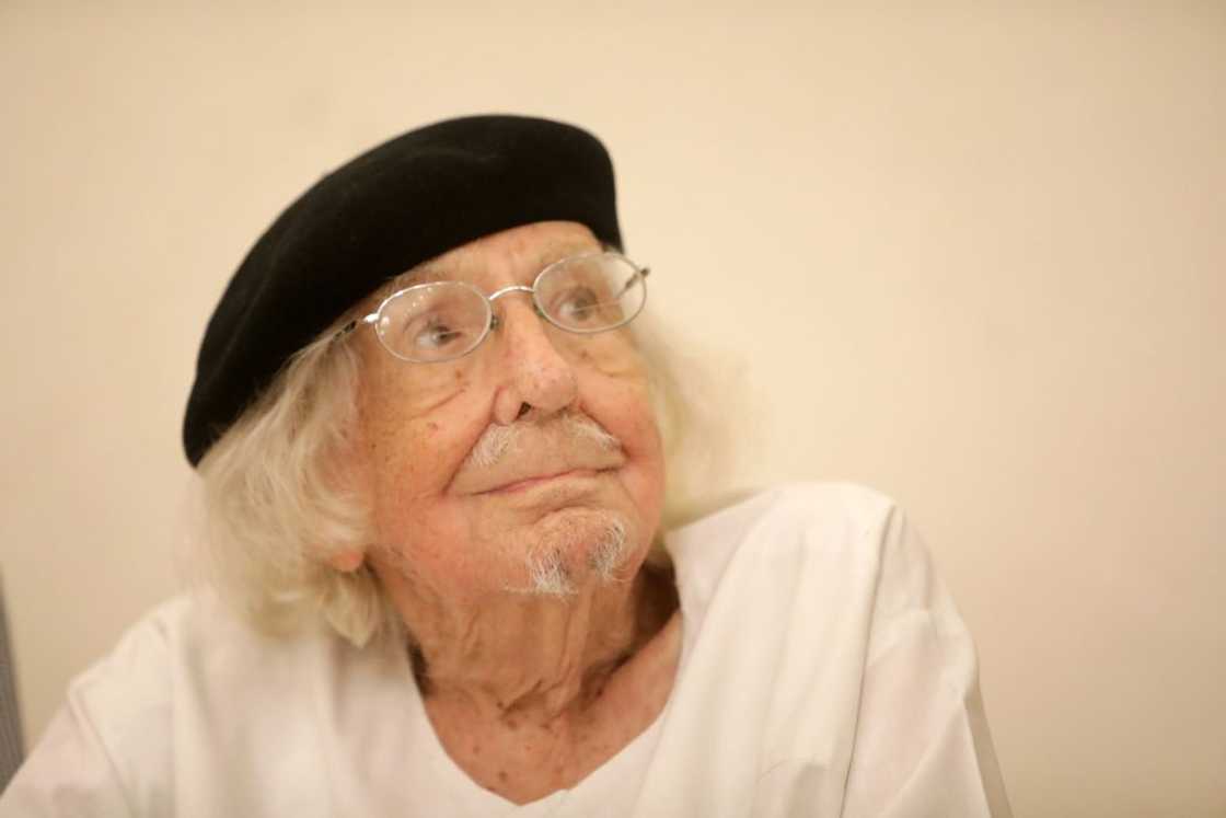Ernesto Cardenal in Granada on 13 February 2018. Ernesto Cardenal in Granada on 13 February 2018.
