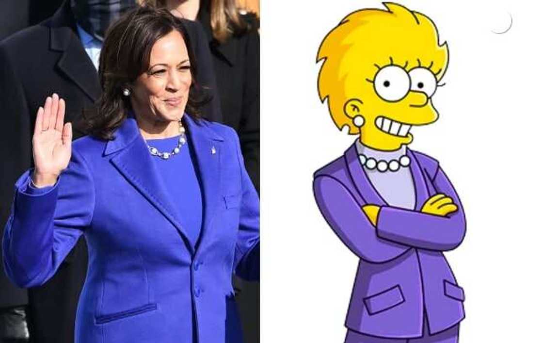 The Simpsons' predicted Kamala Harris as vice president The Simpsons' predicted Kamala Harris as vice president
