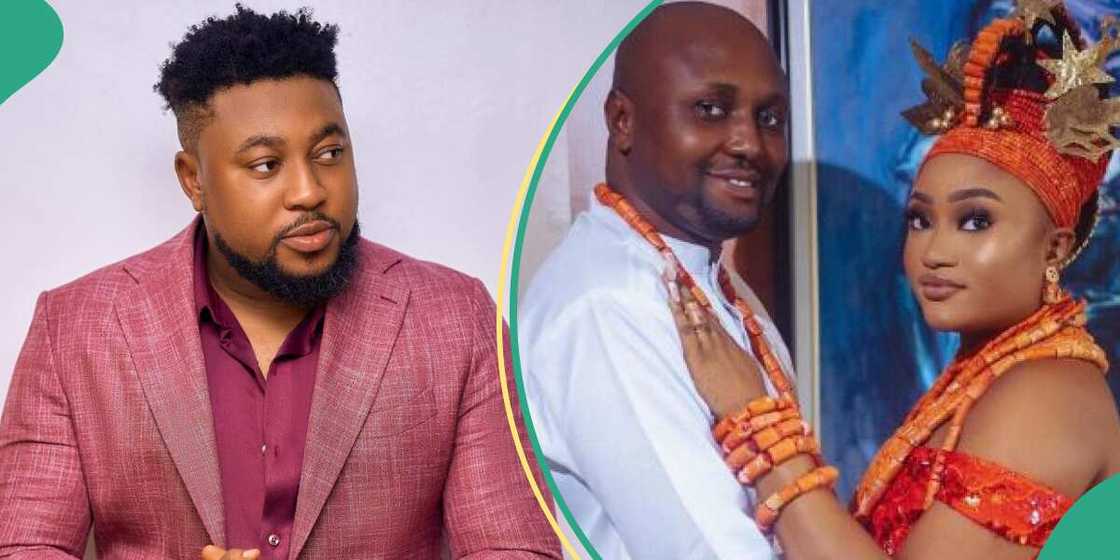 Nosa Rex advises Israel and ex-wife about their marriage. Nosa Rex advises Israel and ex-wife about their marriage.